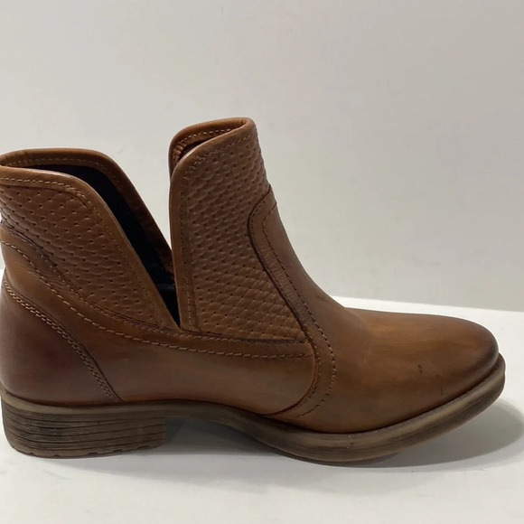 Bed Stu Roan Brown Gossip Handmade Leather Distressed Ankle Boots Size 7.5 - Picture 13 of 15
